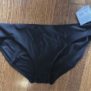 Black bikini bottom